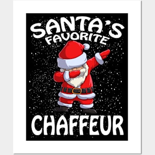 Santas Favorite Chaffeur Christmas Posters and Art